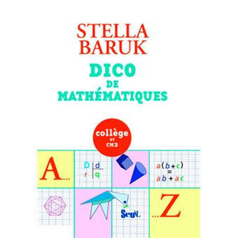 Dico de mathématiques - 1