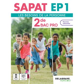 SAPAT - EP1 - 2de Bac Pro SAPAT (2024) - Pochette élève