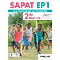 SAPAT - EP1 - 2de Bac Pro SAPAT (2024) - Pochette élève