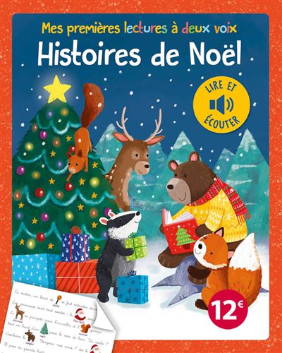 Mes premieres lectures à deux voix - mes premières lectures à deux voix - histoires de noël - Anna Taube - cartonné