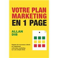 Votre plan marketing en 1 page