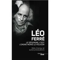 Le désordre, c'est l'ordre moins le pouvoir