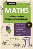 Spécialité Mathématiques - Première - Méthode simple et efficace d'apprentissage