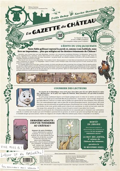 Le Château des animaux - Tome 10