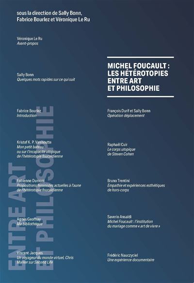 Michel foucault  les heterotopies entre art et philosophie -