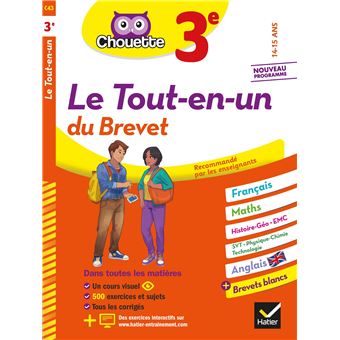 Chouette - Le Tout-en-un du brevet 3e - 1