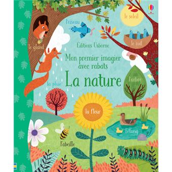 La nature, Mon premier imagier avec rabats - 1