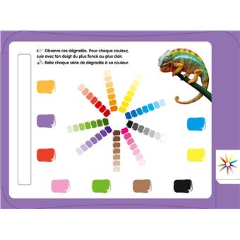 Les livres-ardoises : je découvre les couleurs Montessori - 3/6 ans  (édition 2023) : Pascal Gauffre,Cécile Hudrisier - 2047401291 - Livre  Maternelle