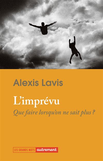 L'imprévu Que faire lorsqu'on ne sait plus ? - Alexis Lavis - Autrement - broché - Essai