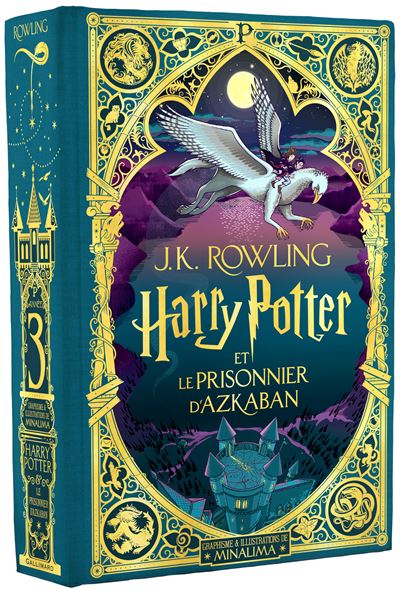 Harry Potter - Graphisme et illustrations de MinaLima : Harry Potter et le prisonnier d'Azkaban - Édition illustrée interactive