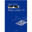 Mots croisés 15