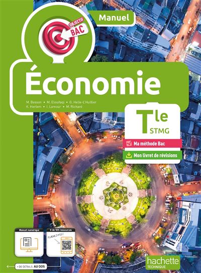 Objectif Bac Économie Terminale STMG (manuel)