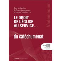 Le droit de l'Église au service... du catéchuménat