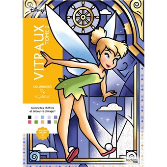 Coloriages Mystères Disney - Coloriages mystères Disney - Vitraux Tome 2 - 1