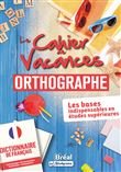 Le cahier de vacances en orthographe