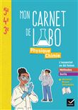 Mon carnet de labo Physique Chimie cycle 4 - Ed 2025 - Cahier élève