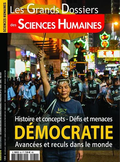 Sciences Humaines GD N°62 Démocratie - Février 2021 -  Collectif - broché
