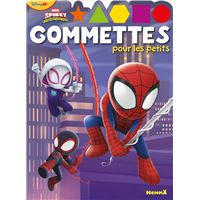 Marvel Spidey et ses amis extraordinaires - Gommettes pour les petits (Spidey sur toit mauve, Spin, Ghost-Spider)