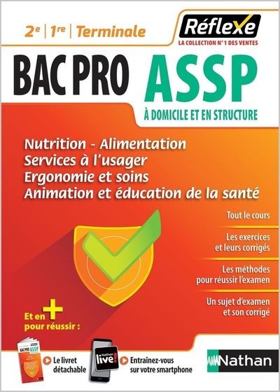 Nutrition - aliment / services usager / ergono soins / anim educ santé Bac pro - Guide Réflexe N3 - Blandine Savignac