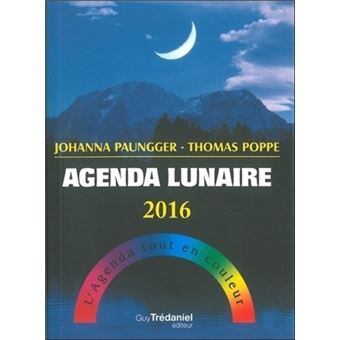 Agenda lunaire 2016 - 1
