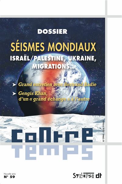 Séismes mondiaux. Contretemps n° 59.