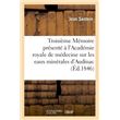 Troisième Mémoire présenté à l'Académie royale de médecine sur les eaux minérales d'Audinac