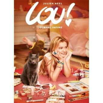 BD Lou ! – Tome 1 : Journal Infime – Édition Avec Dédicace Et Dessin De Julien Neel (Très Bon état)