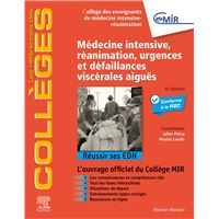 Médecine Intensive, réanimation, urgences et défaillances viscérales aiguës