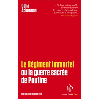 Le Régiment immortel ou La guerre sacrée de Poutine - 1