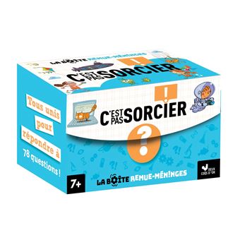 C'Est Pas Sorcier ! - Boîte remue-méninges - C'est pas sorcier - boîte avec cartes - 1
