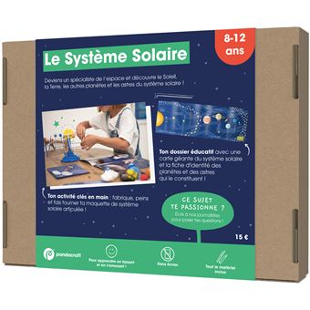 Coffret scientifique - Le système solaire - Jeux éducatifs