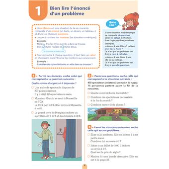 Mon cahier de problèmes de maths CE1