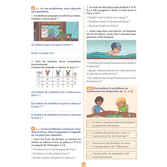 Mon cahier de problèmes de maths CE1