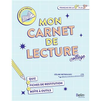 Mon carnet de lecture