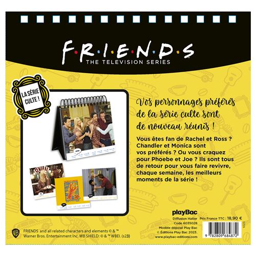 Friends - Friends Calendrier photos officiel 2024 - Collectif