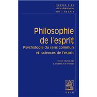 Textes clés de philosophie de l'esprit