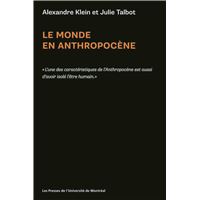 Le monde en Anthropocène