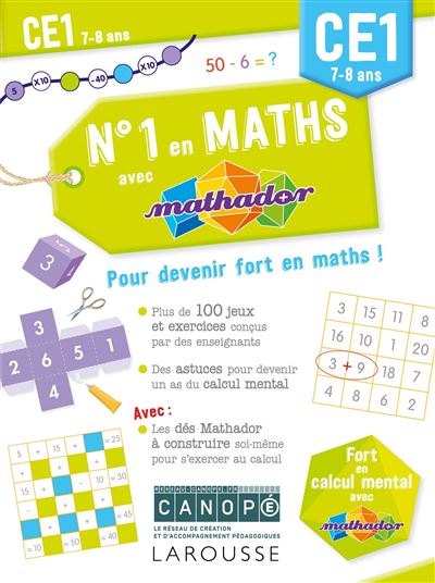 Numéro 1 en maths avec Mathador CE1