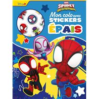 Marvel Spidey et ses amis extraordinaires - Mon colo avec stickers épais