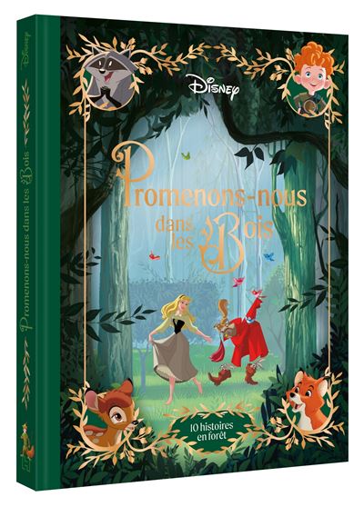 DISNEY - Promenons-nous dans les bois - 10 histoires en forêt - Collectif - Hachette Disney - relié - Album jeunesse - Disney