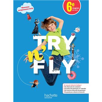 Try n' Fly Anglais 6e - Livre élève