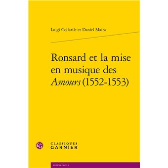 Ronsard et la mise en musique des Amours (1552-1553) - 1