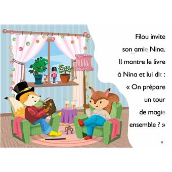 Mes premières lectures 100% syllabiques - Niveau 2 - Le tour de magie - Larousse