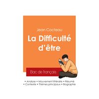 Réussir son Bac de français 2025 : Analyse de l'autobiographie La Difficulté d'être de Jean Cocteau