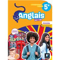 Cahier d'Anglais 5e Enseignement adapté - Éd. 2026 - Livre élève