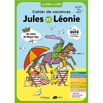 Cahier de vacances Jules et Léonie du CM1 au CM2 - Nouvelle édition