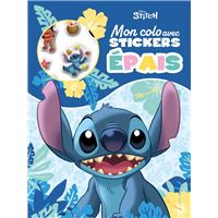 Disney Stitch - Mon colo avec stickers épais (Stitch)