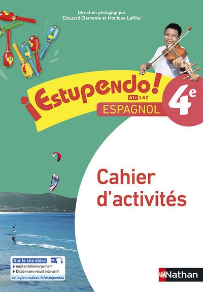 Estupendo ! espagnol 4e, A1+-A2 : cahier d'activités : nouveaux programmes - Image 2