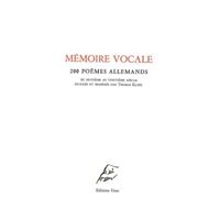 Mémoire vocale