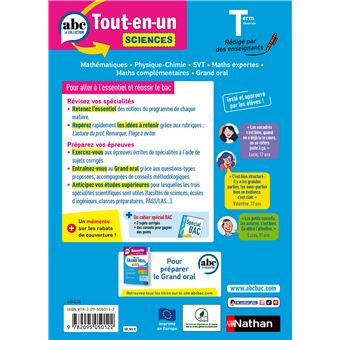 Tout-en-un Sciences Term Générale